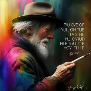 You are the artist of your life; paint it with the colors of love, joy, and purpose.