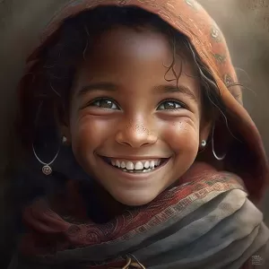 The most beautiful smiles are those that come from the heart.