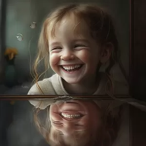 A real smile is the reflection of a happy soul.