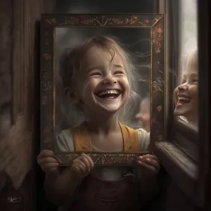 The authenticity of a smile is a reflection of inner joy.