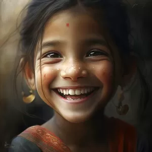 A genuine smile is the most wonderful gift you can share.