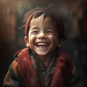 Authentic smiles are the soul's way of expressing joy.